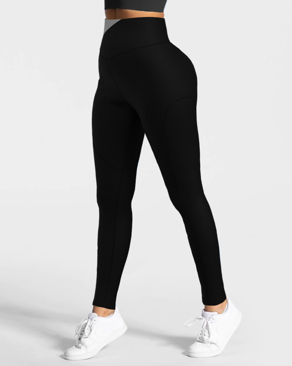 Charge+ High Waist Leggings - Black