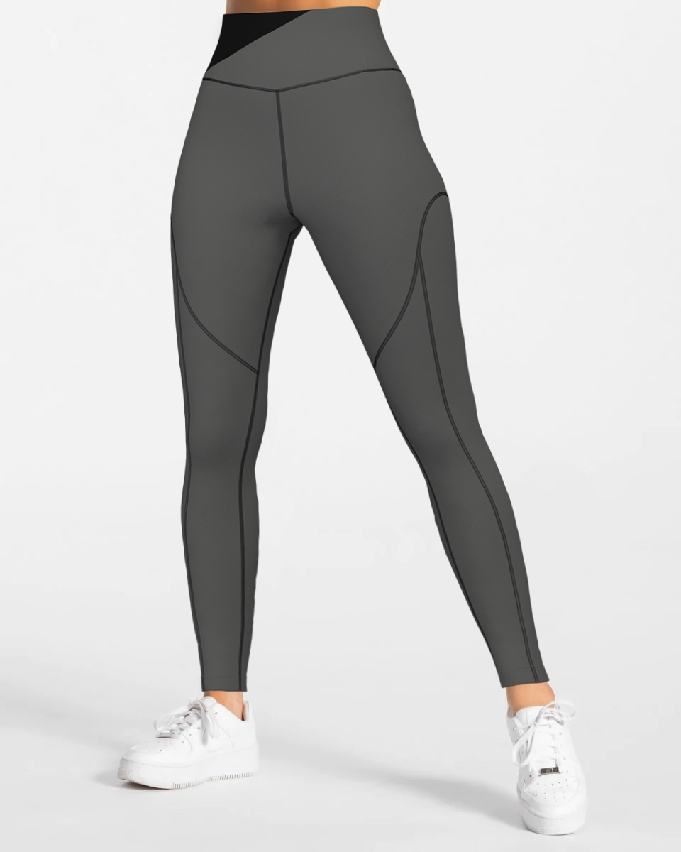 Charge+ High Waist Leggings - Grey