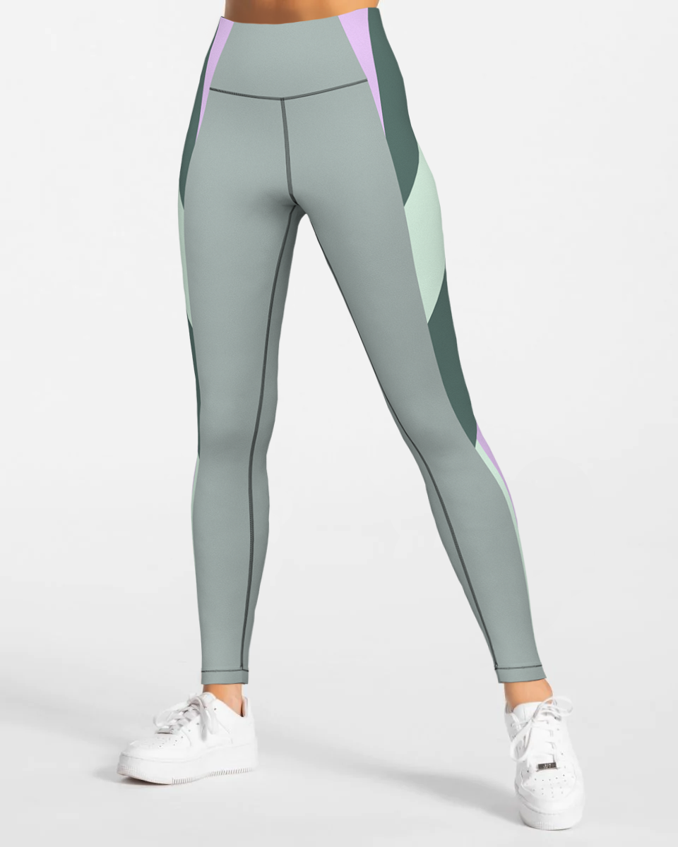 Blast High Waist Leggings - Green