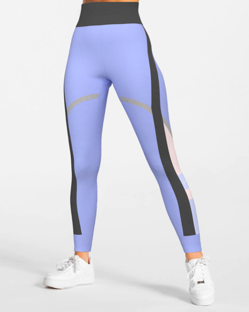 Sprint High Waist Leggings - Blue