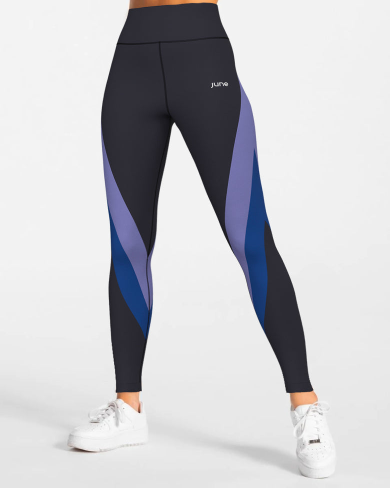 Surge High Waist Leggings - Midnight