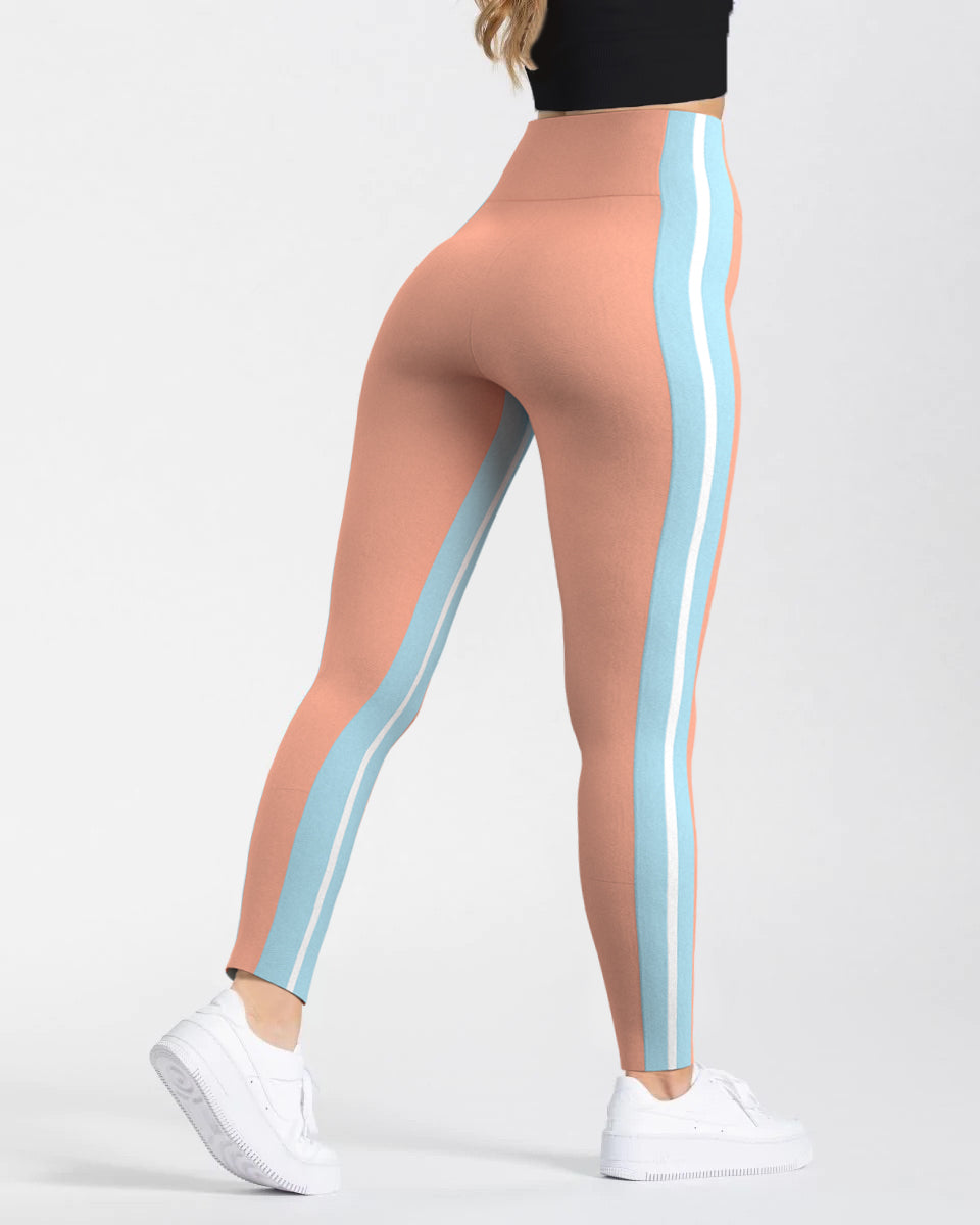 Perform High-Waist Seamless Leggings - Pink